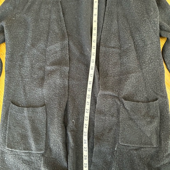 Madewell Long Cardigan Sweater Wool Cozy Soft M MADEWELL Large Coziest Yarn Wool - Picture 4 of 5